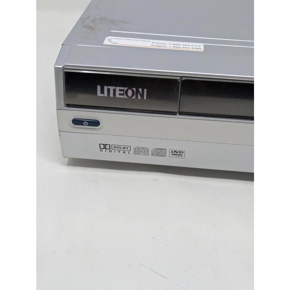 LiteOn LVW-5005X AllWrite DVD CD Recorder Player w/ Remote & Cables - Picture 2 of 6